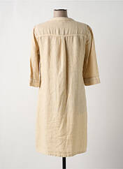 Robe mi-longue beige SIGNE NATURE pour femme seconde vue
