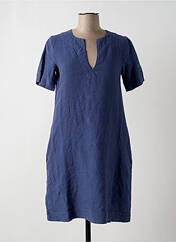 Robe mi-longue bleu fonce LA FEE MARABOUTEE pour femme seconde vue