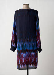 Robe mi-longue bleu LA FEE MARABOUTEE pour femme seconde vue