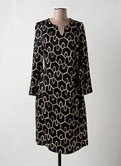 Robe mi-longue noir SIGNE NATURE pour femme seconde vue