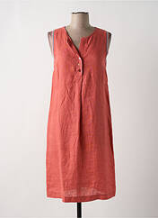 Robe mi-longue rouge LA FEE MARABOUTEE pour femme seconde vue