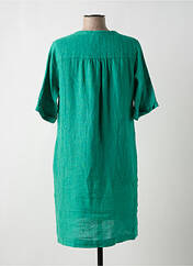 Robe mi-longue vert LA FEE MARABOUTEE pour femme seconde vue
