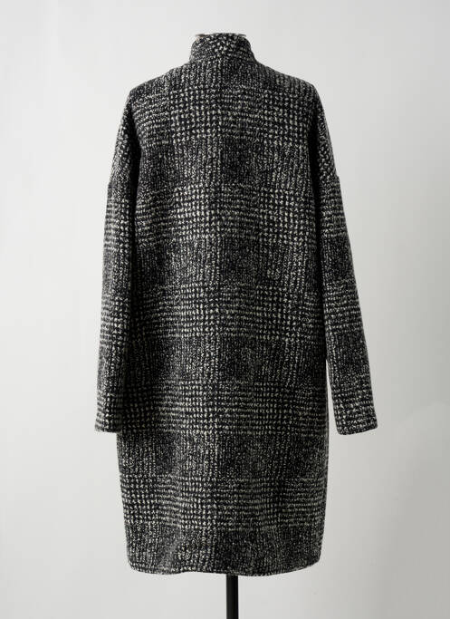 Manteau long noir LA FEE MARABOUTEE pour femme