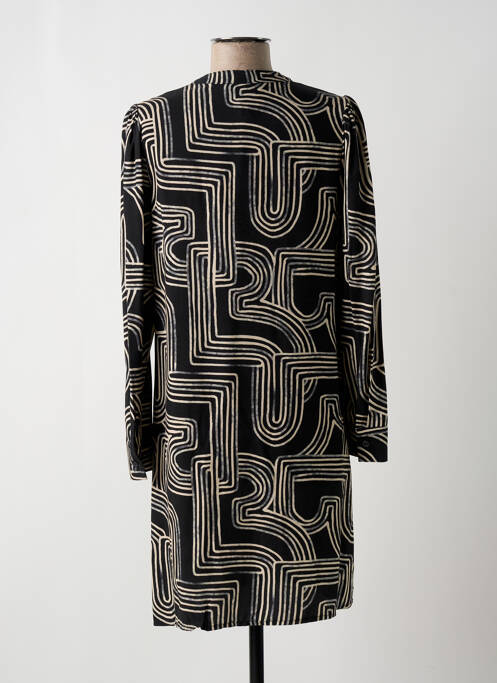 Robe courte noir LA FEE MARABOUTEE pour femme