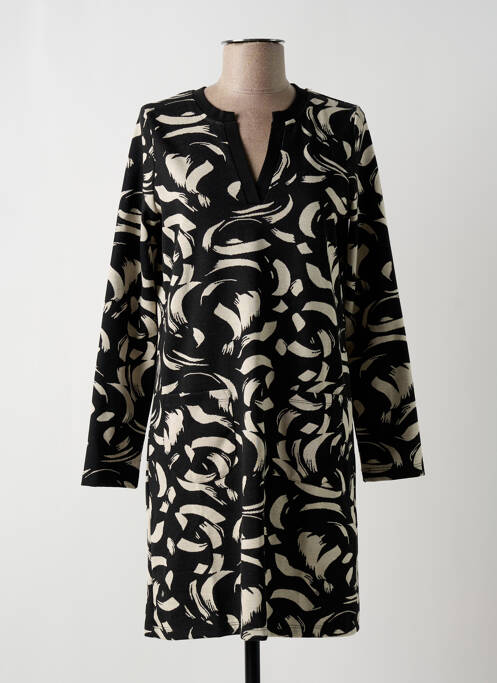 Robe courte noir LA FEE MARABOUTEE pour femme