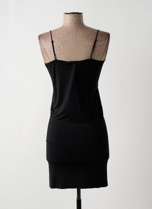 Robe courte noir SELECTED pour femme