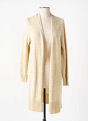 Gilet manches longues stretch or LA FEE MARABOUTEE femme