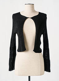 Gilet manches longues stretch noir KOCCA femme