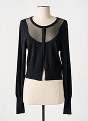 Gilet manches longues noir KOCCA pour femme seconde vue