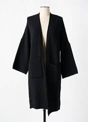 Gilet manches longues noir SIGNE NATURE pour femme seconde vue