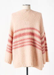 Gilet manches longues rose STELLA FOREST pour femme seconde vue