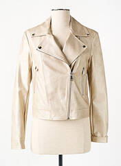 Veste simili cuir or LA FEE MARABOUTEE pour femme seconde vue