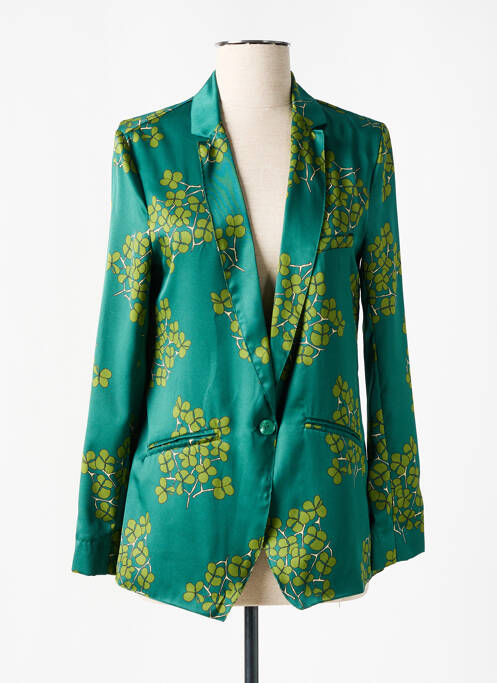 Blazer vert LA FEE MARABOUTEE pour femme