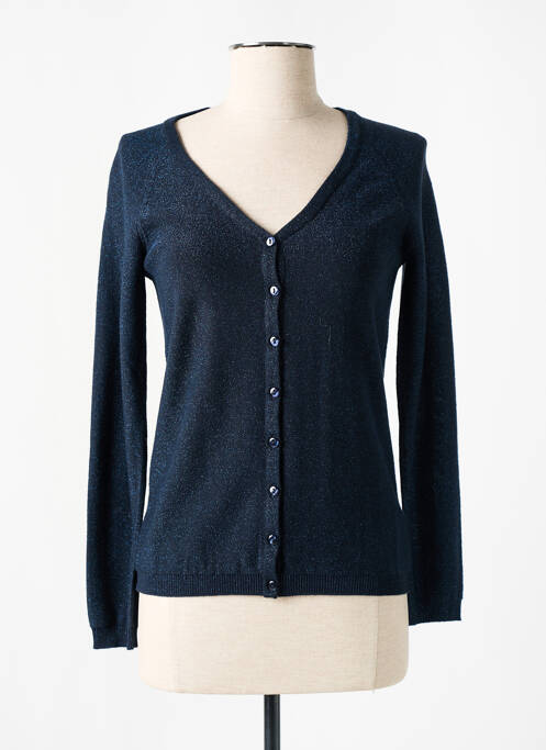 Gilet manches longues bleu BREIZH ANGEL pour femme