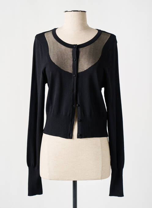 Gilet manches longues noir KOCCA pour femme