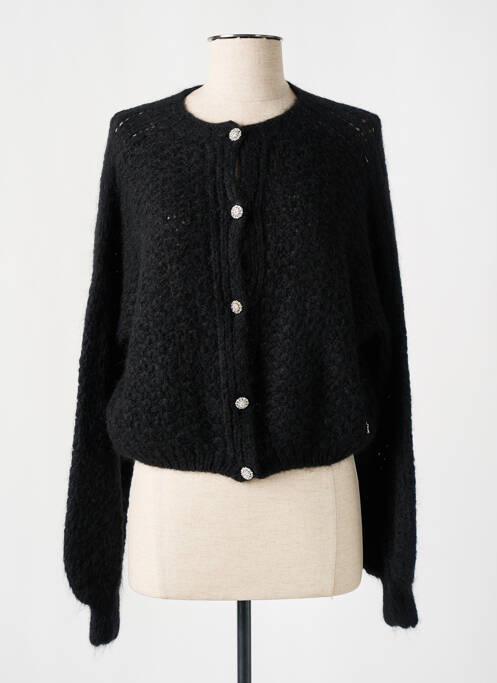 Gilet manches longues noir KOCCA pour femme