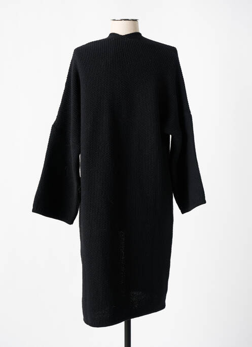 Gilet manches longues noir SIGNE NATURE pour femme