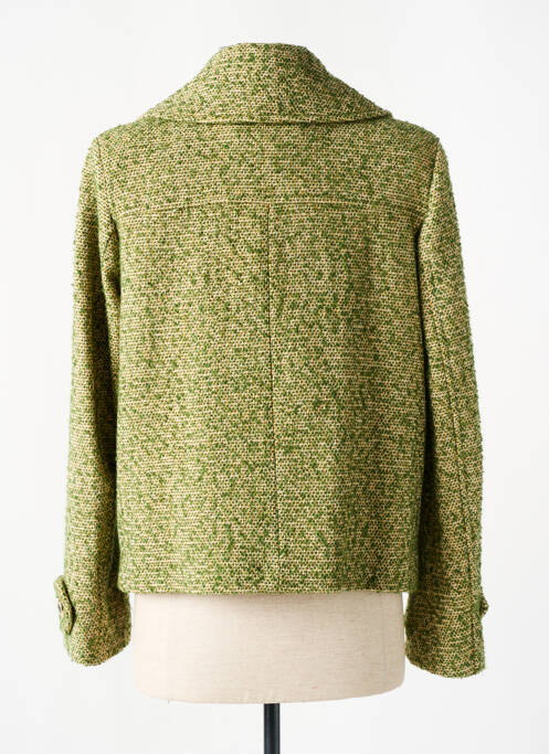 Manteau court vert KOCCA pour femme