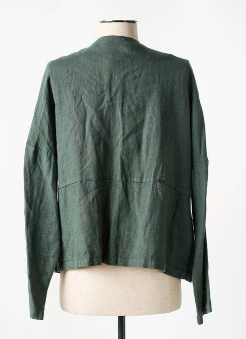 Veste casual vert O'MER pour femme