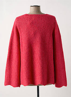 Pull stretch manches longues rose STELLA FOREST femme