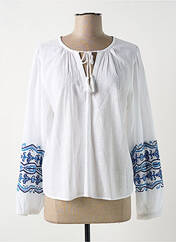 Blouse blanc LA FEE MARABOUTEE pour femme seconde vue