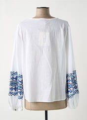 Blouse blanc LA FEE MARABOUTEE pour femme seconde vue