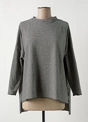 Sweat-shirt noir O'MER pour femme seconde vue
