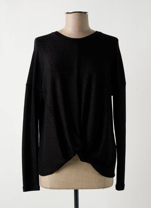 Top noir SIGNE NATURE pour femme