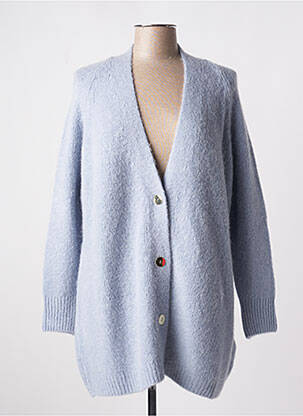 Gilet manches longues fermeture boutonnée sur le devant gris KOCCA femme