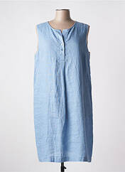 Robe mi-longue bleu LA FEE MARABOUTEE pour femme seconde vue