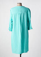 Robe mi-longue bleu SIGNE NATURE pour femme seconde vue