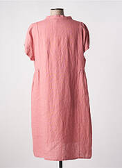 Robe mi-longue rose LA FEE MARABOUTEE pour femme seconde vue