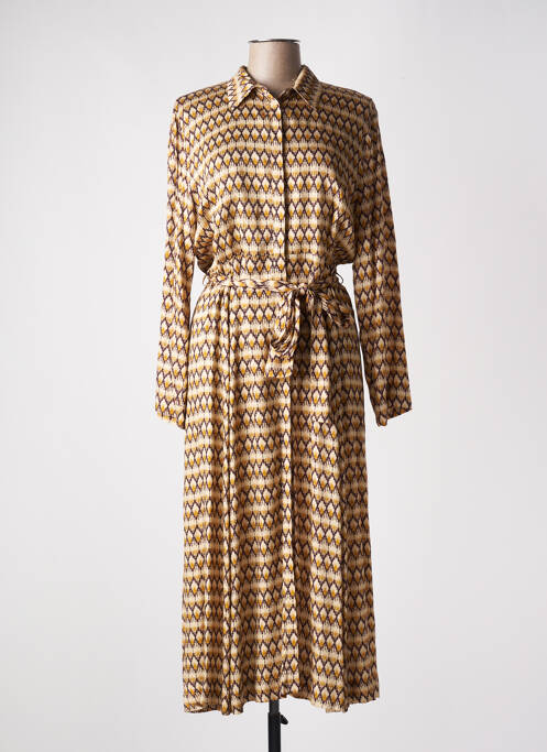 Robe longue jaune STELLA FOREST pour femme