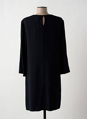 Robe mi-longue coupe fluide manches longues noir PENNYBLACK femme