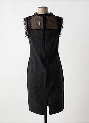 Robe mi-longue sans manche sans manche gris FRACOMINA femme