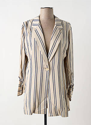 Blazer poches beige VILAGALLO femme
