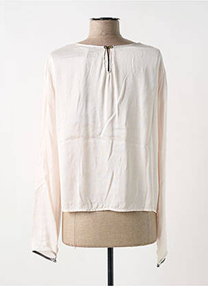 Blouse imprimé fantaisie manches longues rose LEIDIRO femme