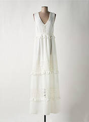 Robe longue blanc FRACOMINA pour femme seconde vue