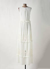 Robe longue blanc FRACOMINA pour femme seconde vue