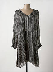 Robe mi-longue noir LA FEE MARABOUTEE pour femme seconde vue