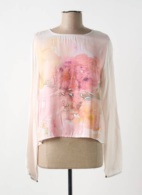 Blouse rose LEIDIRO pour femme