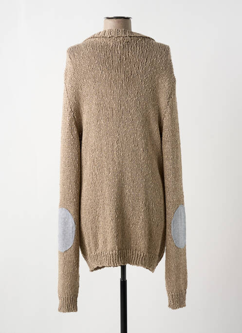 Gilet manches longues beige GAUDI pour femme