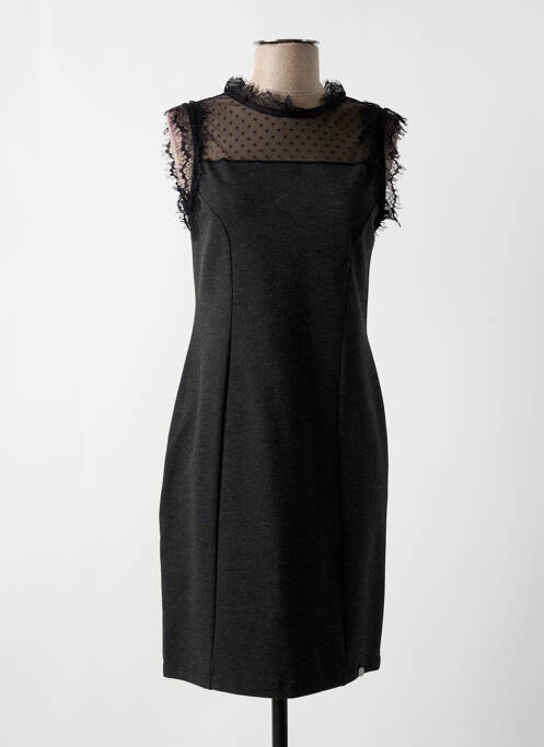 Robe mi-longue gris FRACOMINA pour femme