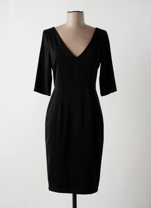 Robe mi-longue noir FRACOMINA pour femme