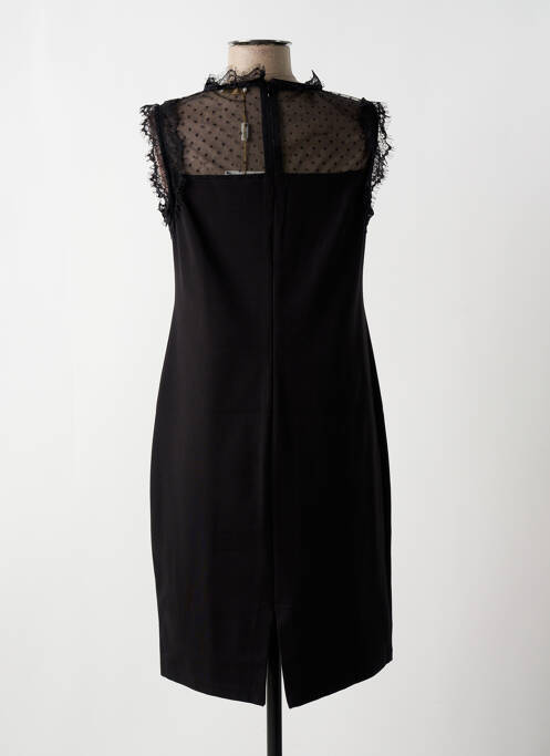 Robe mi-longue noir FRACOMINA pour femme