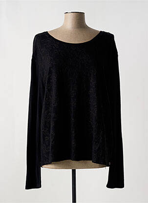 Top tissage jersey manches longues noir PENNYBLACK femme