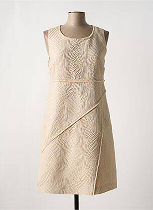 Robe mi-longue sans manche sans manche beige PENNYBLACK femme