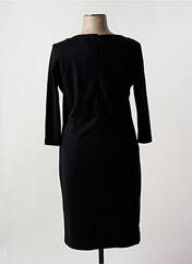 Robe mi-longue noir ELEONORA AMADEI pour femme seconde vue