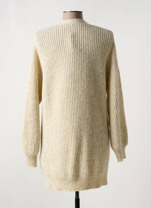 Gilet manches longues beige MANILA GRACE pour femme