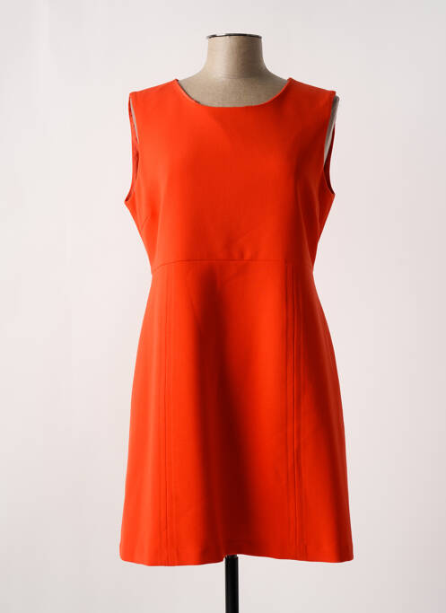 Robe courte orange WOM & NOW pour femme
